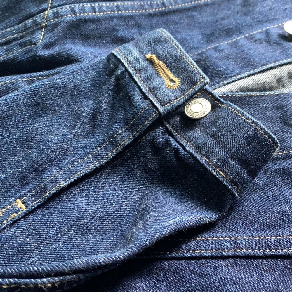 Gap Blue Denim Jacket, Side Medium - image 5